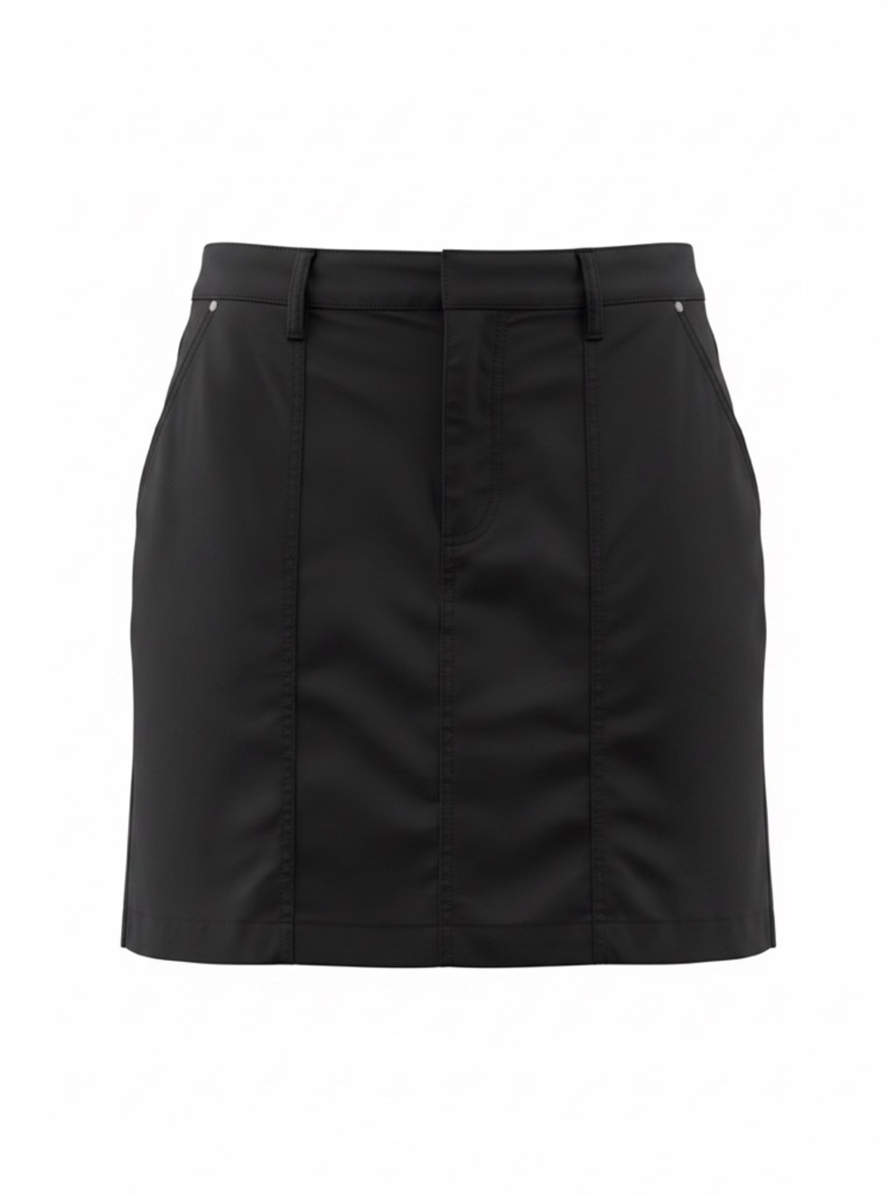 Lee Black Women’s Skort with Belt Loops
